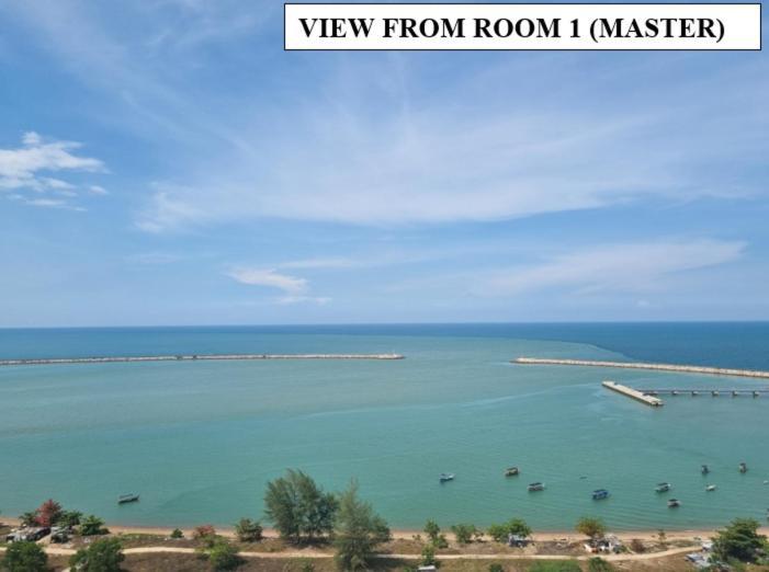 Seaside Haven Homestay Seaview Unit With Pool Opposite Ktcc & Mayang Mall - Pangsapuri Ladang Tanjung Kuala Terengganu Exteriör bild